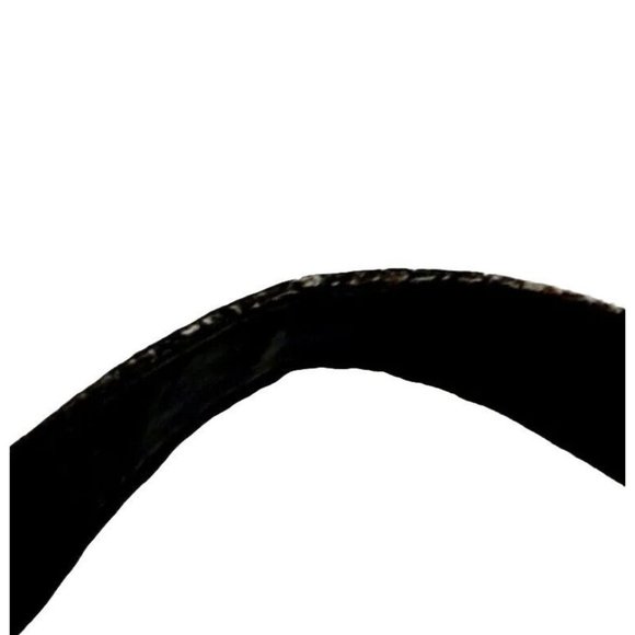 LA DIVA for Town Shoes BLACK LEATHER PURSE - Picture 9 of 9